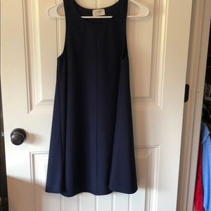 Navy blue dress